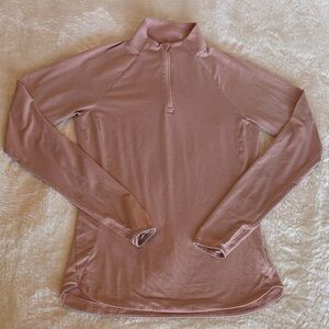 REI Women's Mauve Quarter-Zip Pullover | Size S
